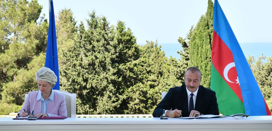  Azərbaycan ilə Avropa İttifaqı arasında enerji sahəsində Strateji Tərəfdaşlığa dair Anlaşma Memorandumu imzalanıb
