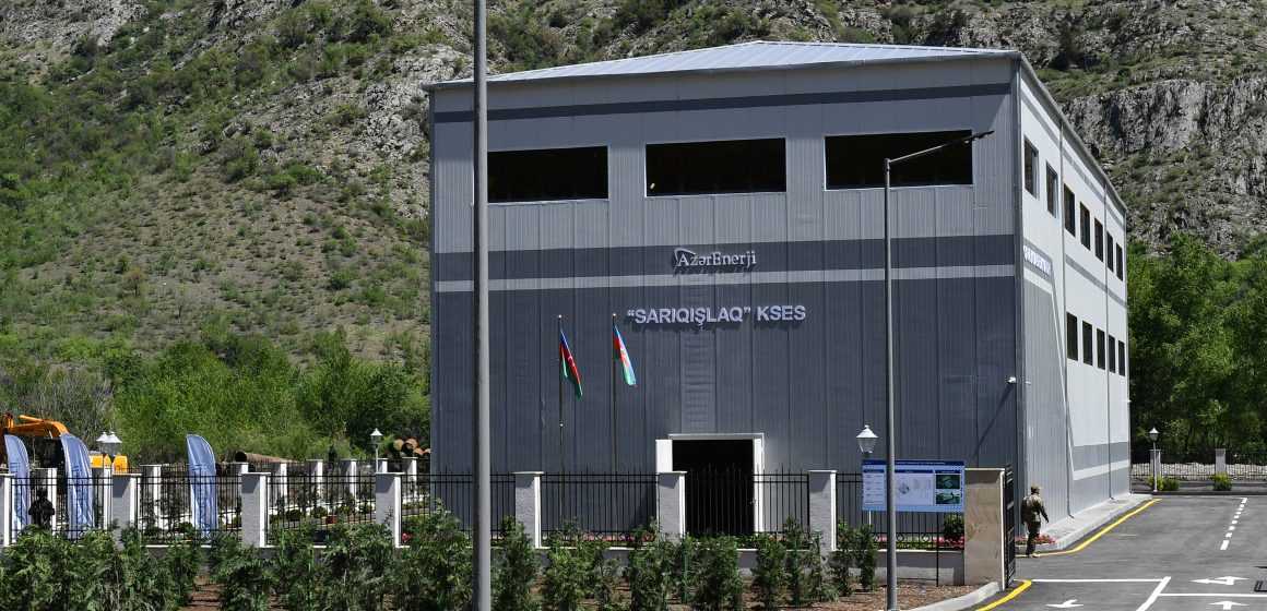  “Azərenerji” ASC-nin Zəngilanda “Sarıqışlaq” Su Elektrik Stansiyasında tikinti işlərinin gedişi ilə tanışlıq