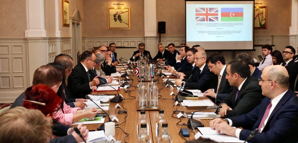 Azərbaycan-Böyük Britaniya Hökumətlərarası Komissiyanın 7-ci iclası keçirilib