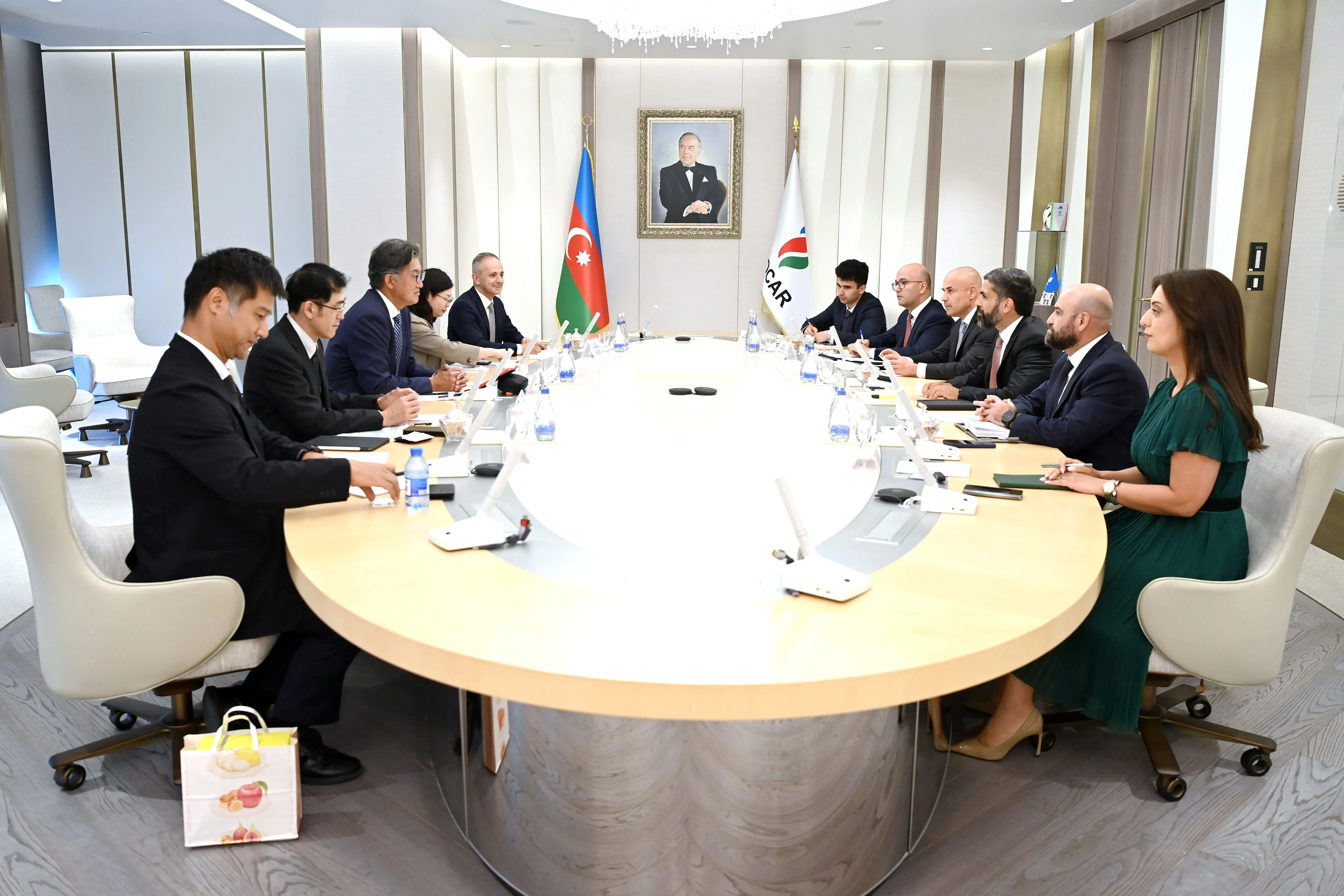  SOCAR-ın prezidenti Yaponiya-Azərbaycan İqtisadi Komitəsinin sədri və “ITOCHU” Korporasiyasının baş əməliyyat direktoru ilə görüşüb