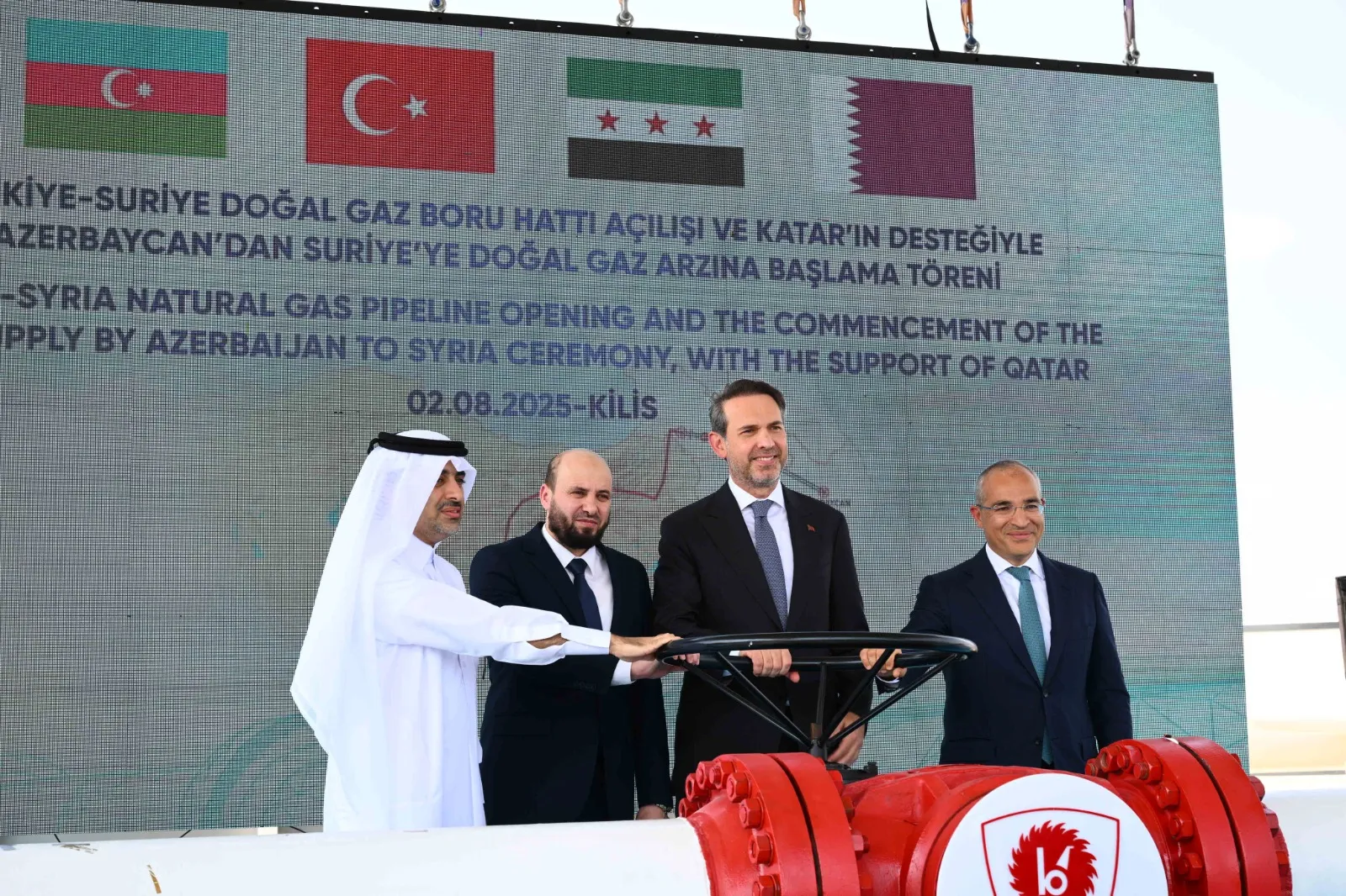  Azərbaycan qazının Türkiyə ərazisindən Suriyaya nəqlinə başlanılıb