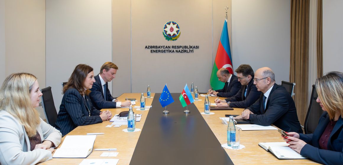 Energetika naziri Avropa İttifaqının Azərbaycandakı Nümayəndəliyinin rəhbəri ilə görüşüb