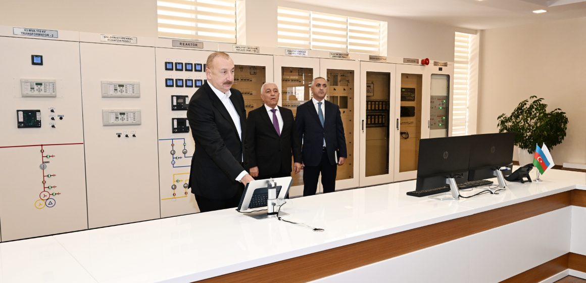  “Xankəndi-1” elektrik yarımstansiyası istismara verilib