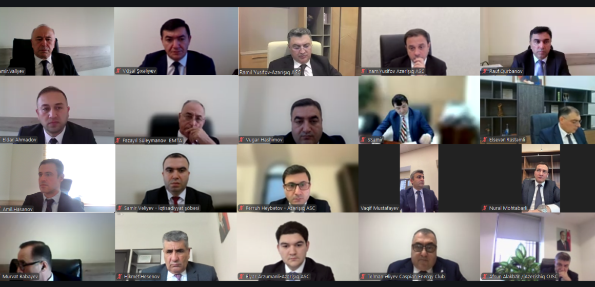  “Elektrik təchizatı şəbəkələrinə qoşulma” İşçi qrupunun iclası keçirilib