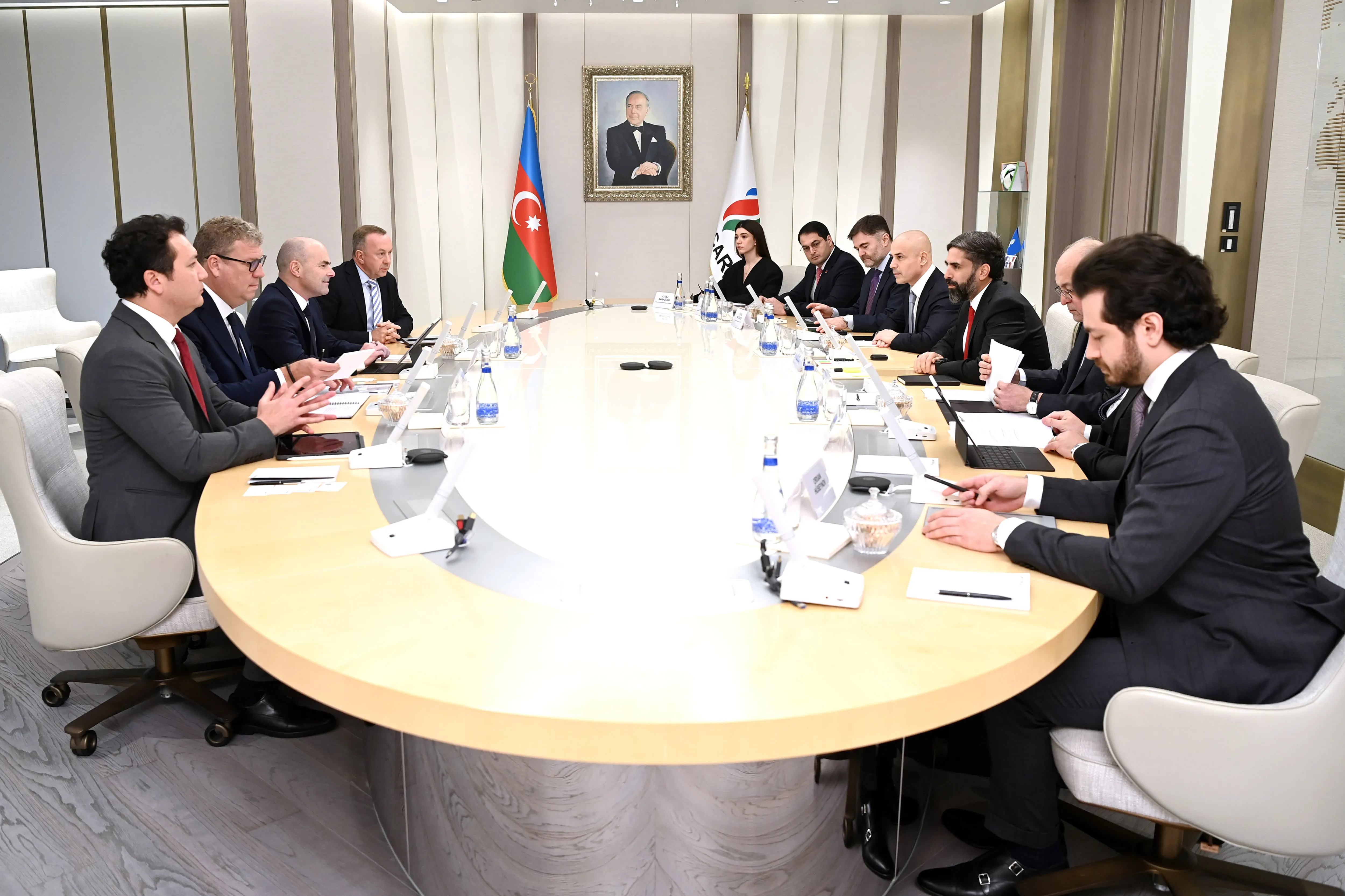  SOCAR-ın prezidenti “Wood” şirkətinin icraçı prezidenti ilə görüşüb